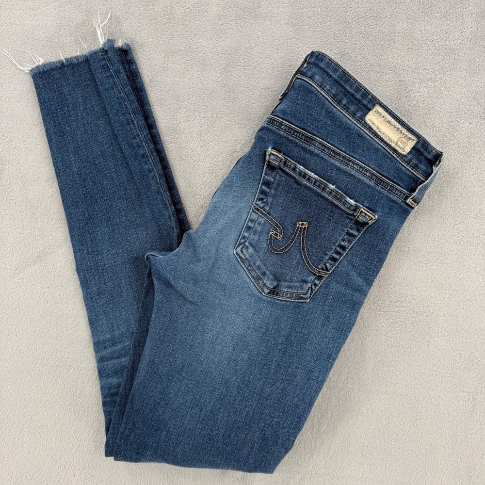 AG‎ Adriano Goldschmied The Legging Ankle Super Skinny Jeans Women's  Size 27R